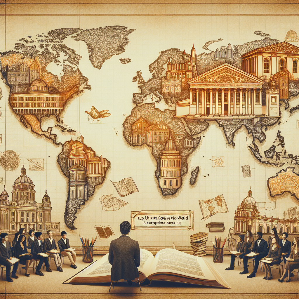 Top Universities In The World A Comprehensive List